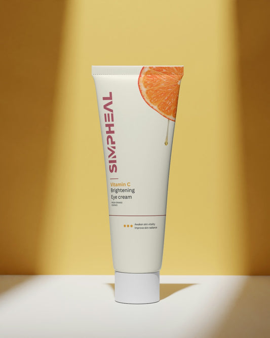 Simpheal Under Eye Cream – Dark Circles & Puffiness Treatment with Cooling Roller (15ML)