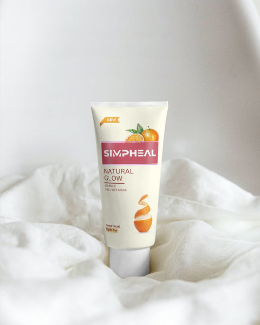 Simpheal Turmeric & Saffron Ubtan Peel-Off Jelly Mask – Brightening & Dark Spot Removal