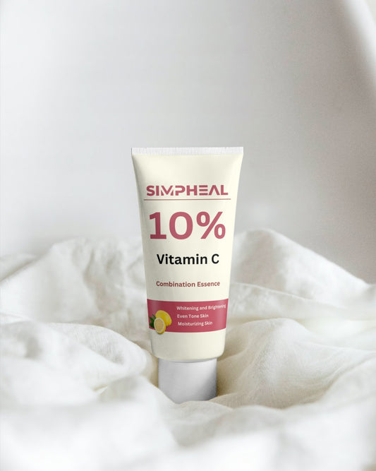 Simpheal Advance Vitamin C Face Serum | Hyaluronic Acid & Papaya Extract | Brightening & Anti-Pigmentation | 30ml