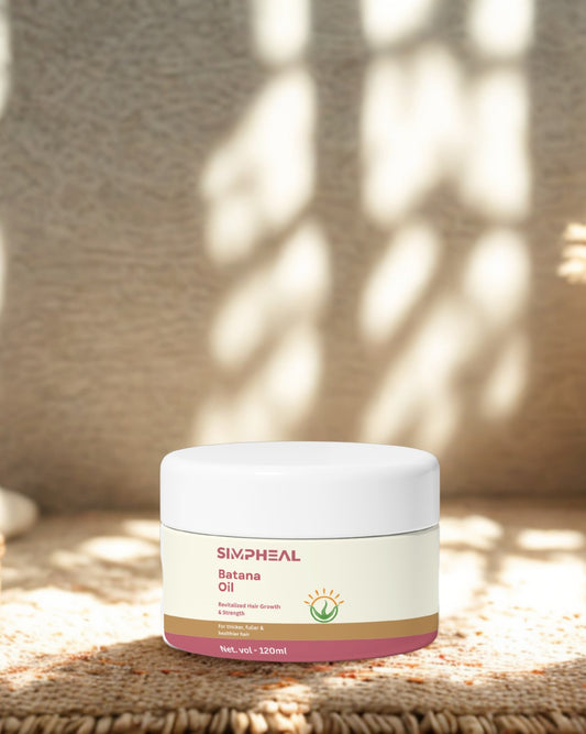 Simpheal Pure Batana Oil | Revitalized Hair Growth & Strength Booster | 100g | For Stronger, Healthier Hair