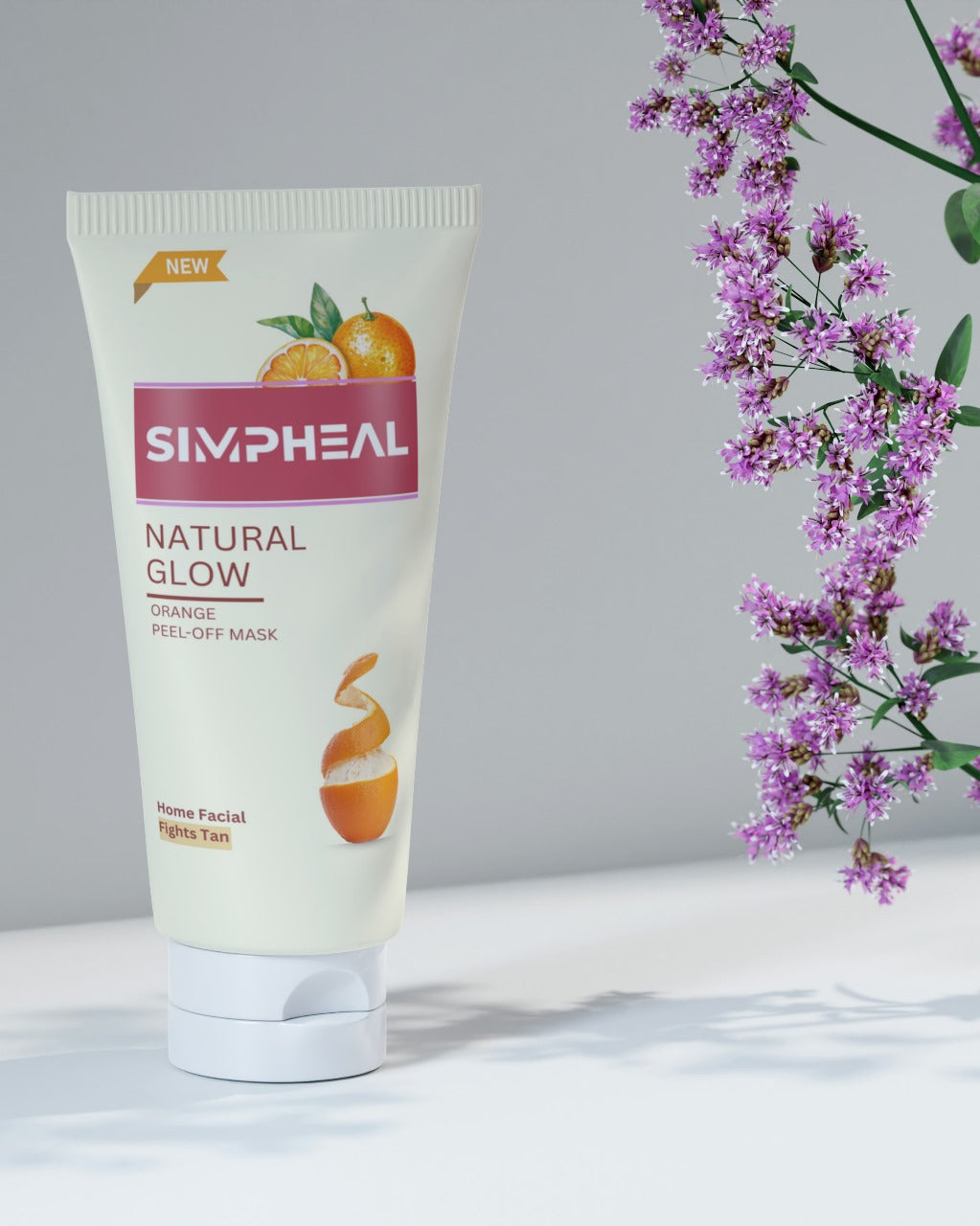 Simpheal Turmeric & Saffron Ubtan Peel-Off Jelly Mask – Brightening & Dark Spot Removal