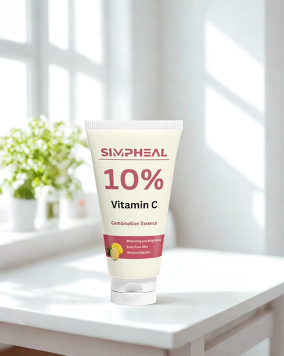 Simpheal Advance Vitamin C Face Serum | Hyaluronic Acid & Papaya Extract | Brightening & Anti-Pigmentation | 30ml